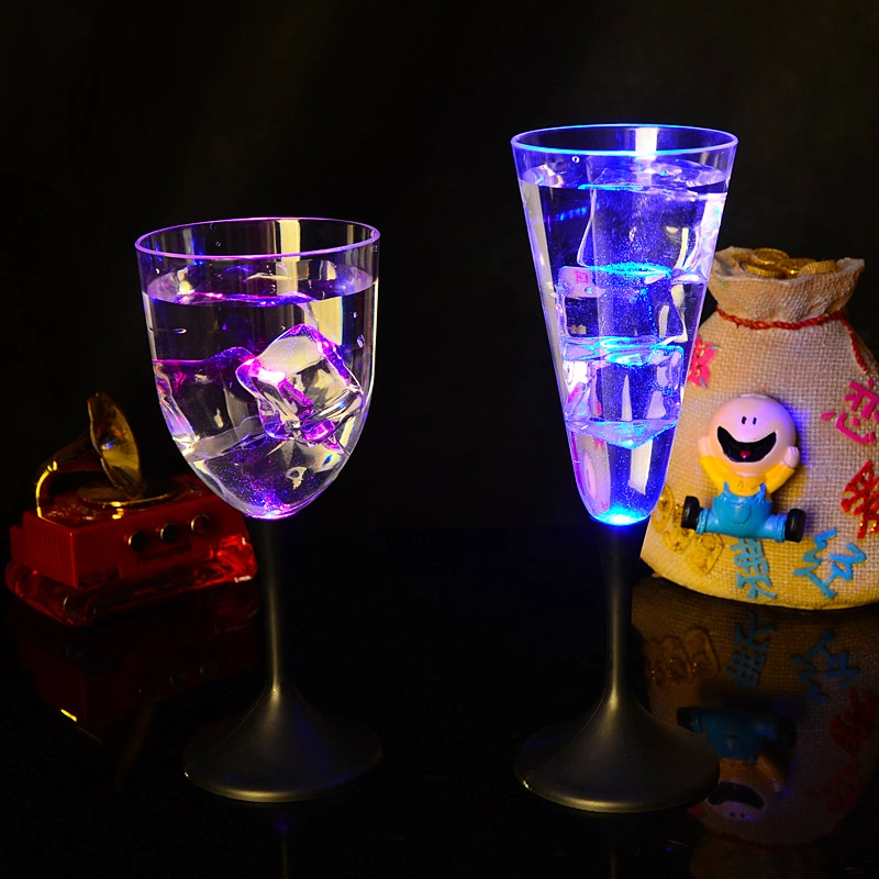 Flash Light up Cups Flashing Shots Light LED Bar Night Club Party Drink Cups Champagne Glass